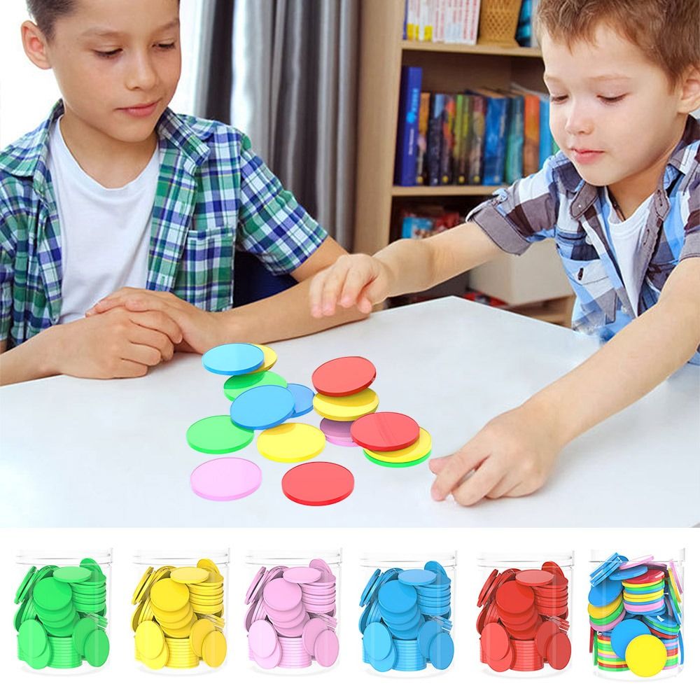 100pcs Plastic Counting Chips  - Board Game Illustration review and price