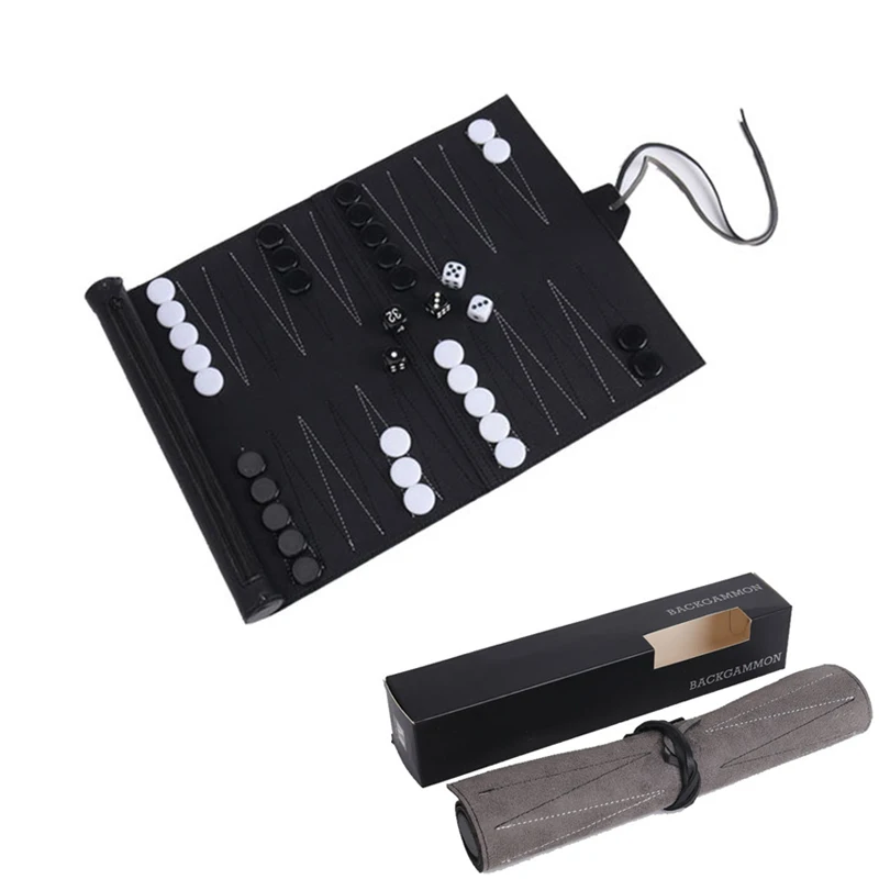 Roll Up Backgammon Sets Portab - Board Game Vantage review and price