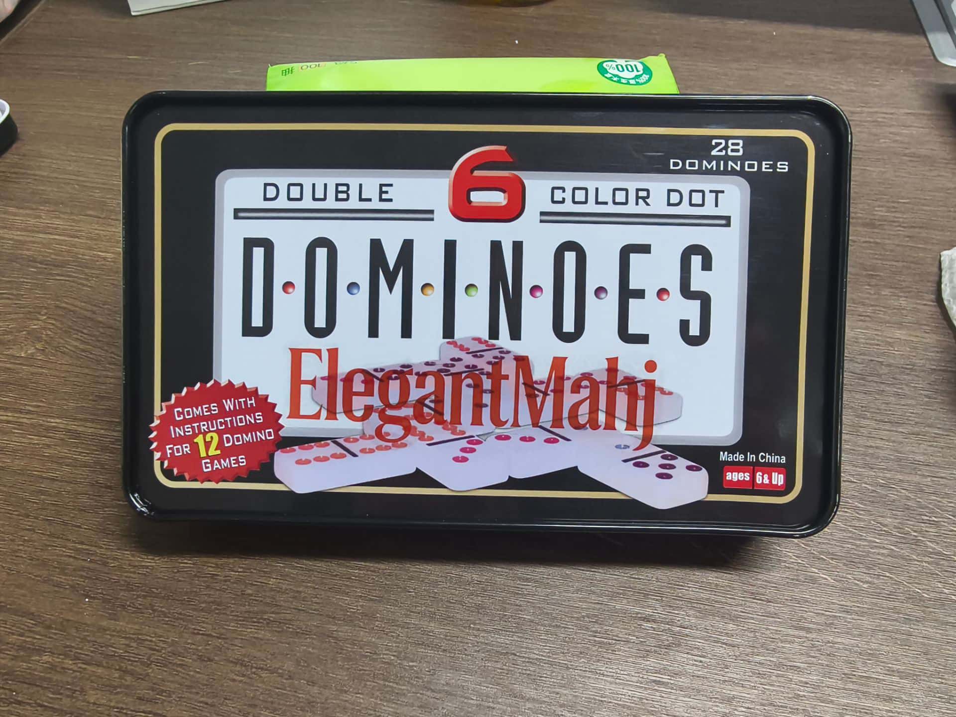 ElegantMahj Double Six Dominoe - Board Game Family review and price
