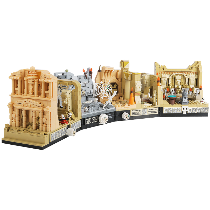 IN STOCK 66037 MOC Temple of t - Board Game Jumanji review and price