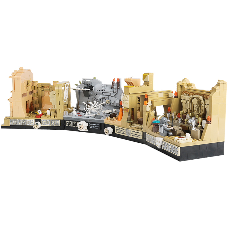 IN STOCK 66037 MOC Temple of t - Board Game Jumanji review and price