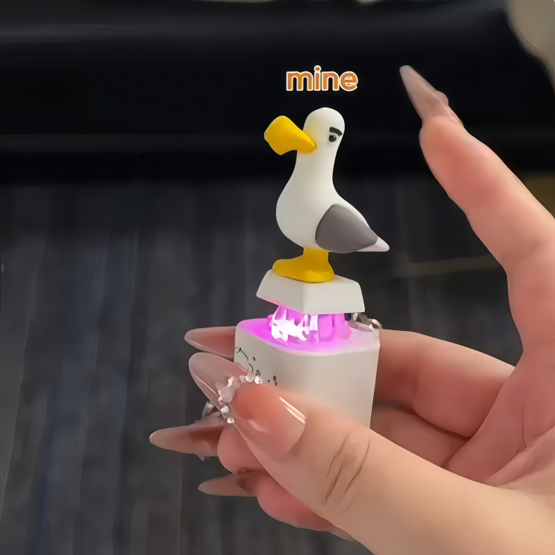 Duck Keyboard Keycaps Keychain - Board Game Quacks review and price
